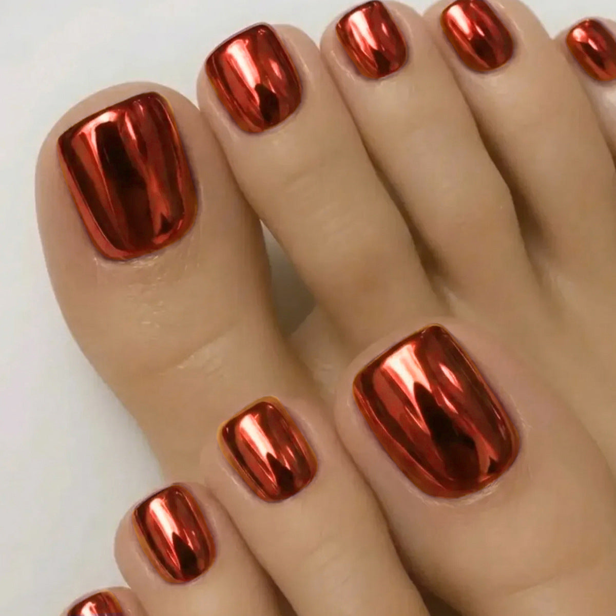 Glänzendes Metallic-Nagelkunst-Set Brehn