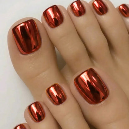 Glänzendes Metallic-Nagelkunst-Set Brehn