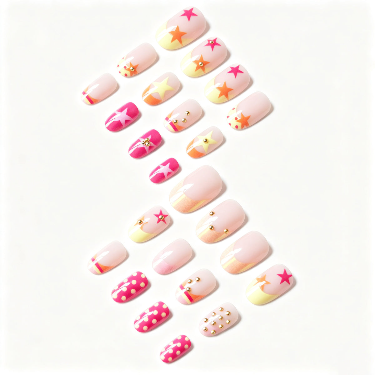 Dekoratives Nagelkunstdesign