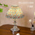 Florale Design Tischlampe