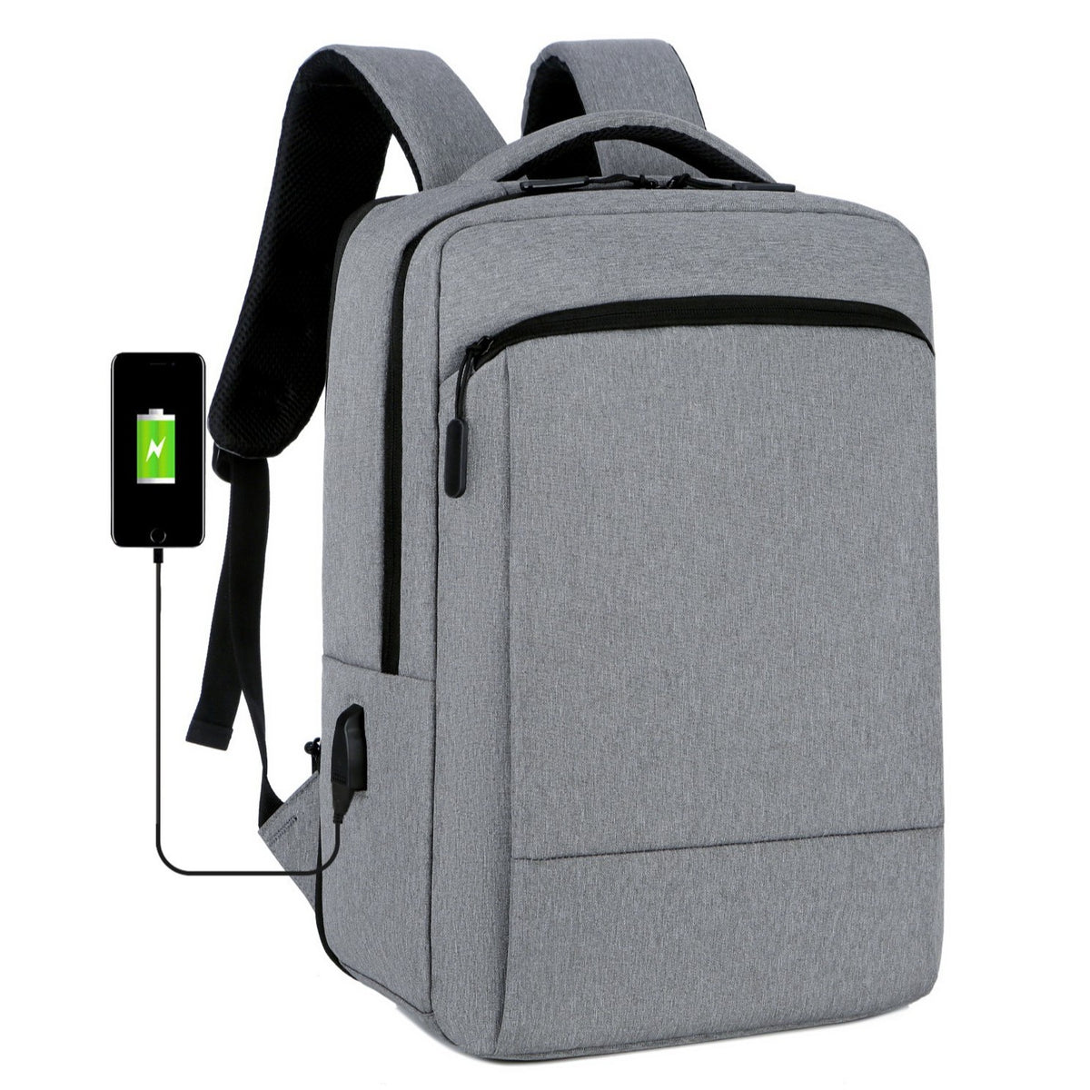 Vielseitiger USB-Lade-Rucksack Brehn