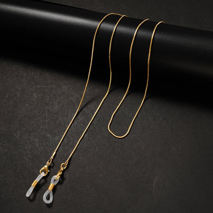 Elegante vergoldete Brillenketten Brehn