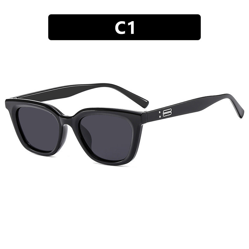 Damen Cat-Eye Sonnenbrille mit modernem, leicht geschwungenem Rahmen Brehn