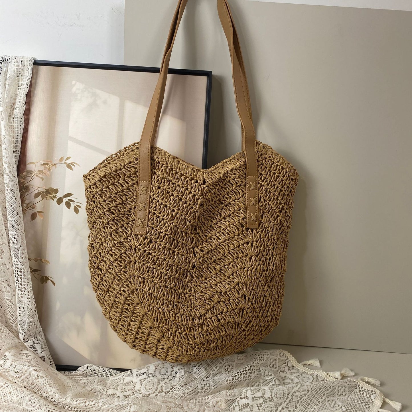 Handgeknüpfte Strandtasche Brehn