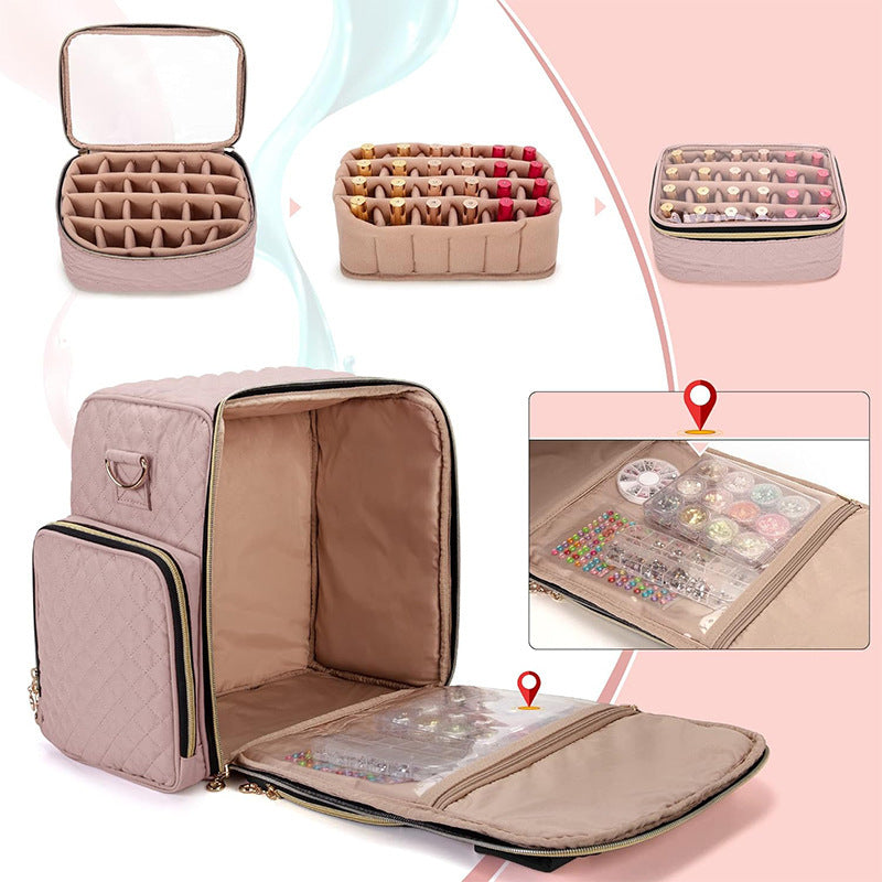 Kosmetiktransport-Tasche Mitorganizer-Fächern Brehn