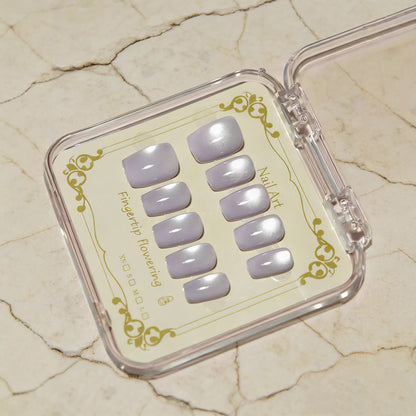 Elegantes Glänzendes Aufklebenägel-Set Brehn