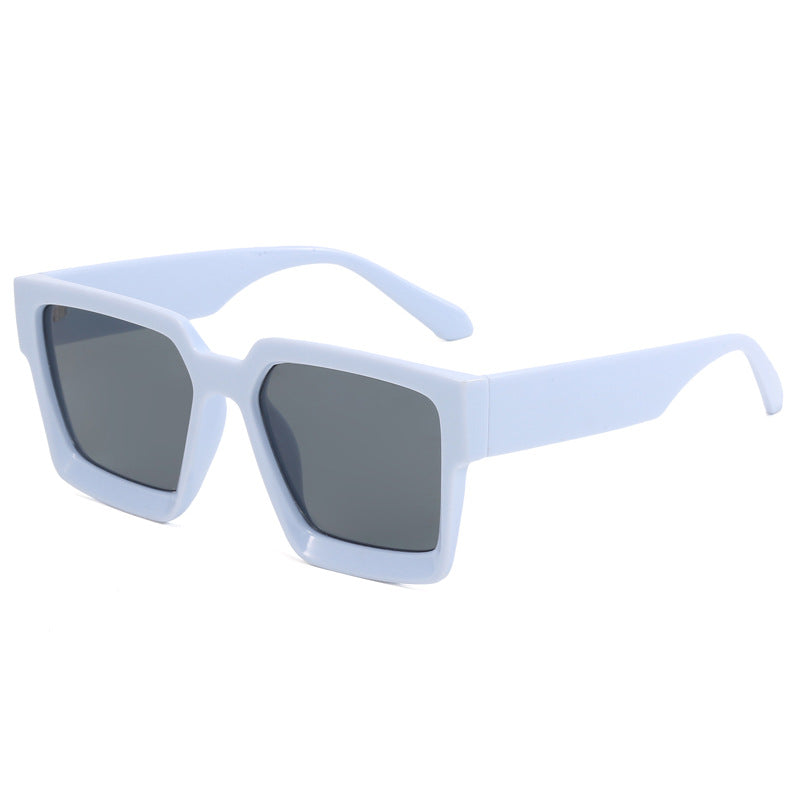 Damen Oversized Sonnenbrille mit modischem Transparentrahmen Brehn