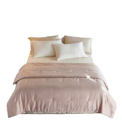 Microfaser-Steppbett mit Paisley-Jacquard-Bezug und temperaturausgleichender Füllung