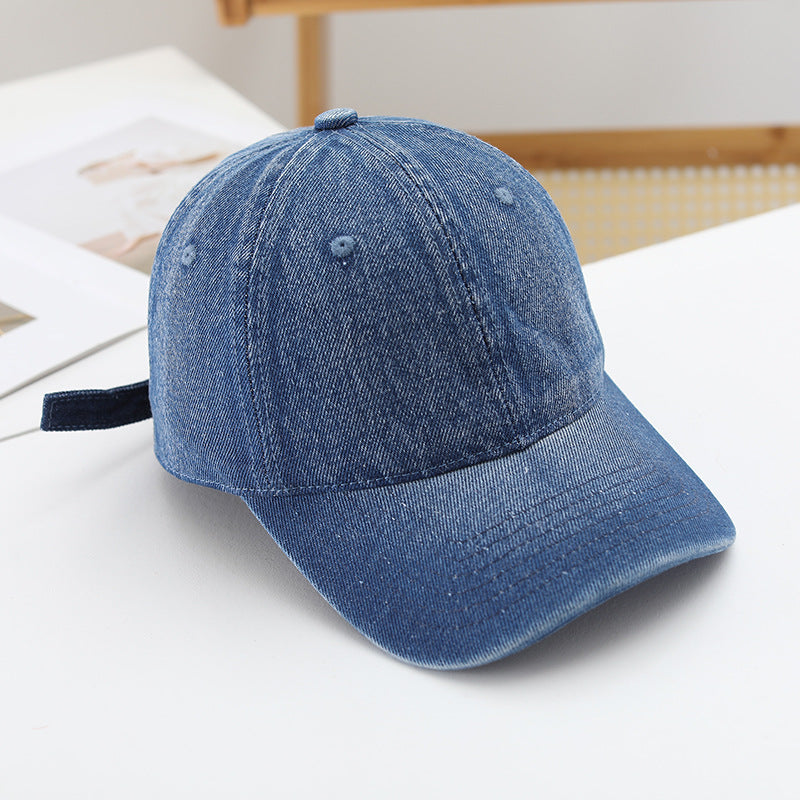 Damen lässige und modische Denim-Basecap Brehn