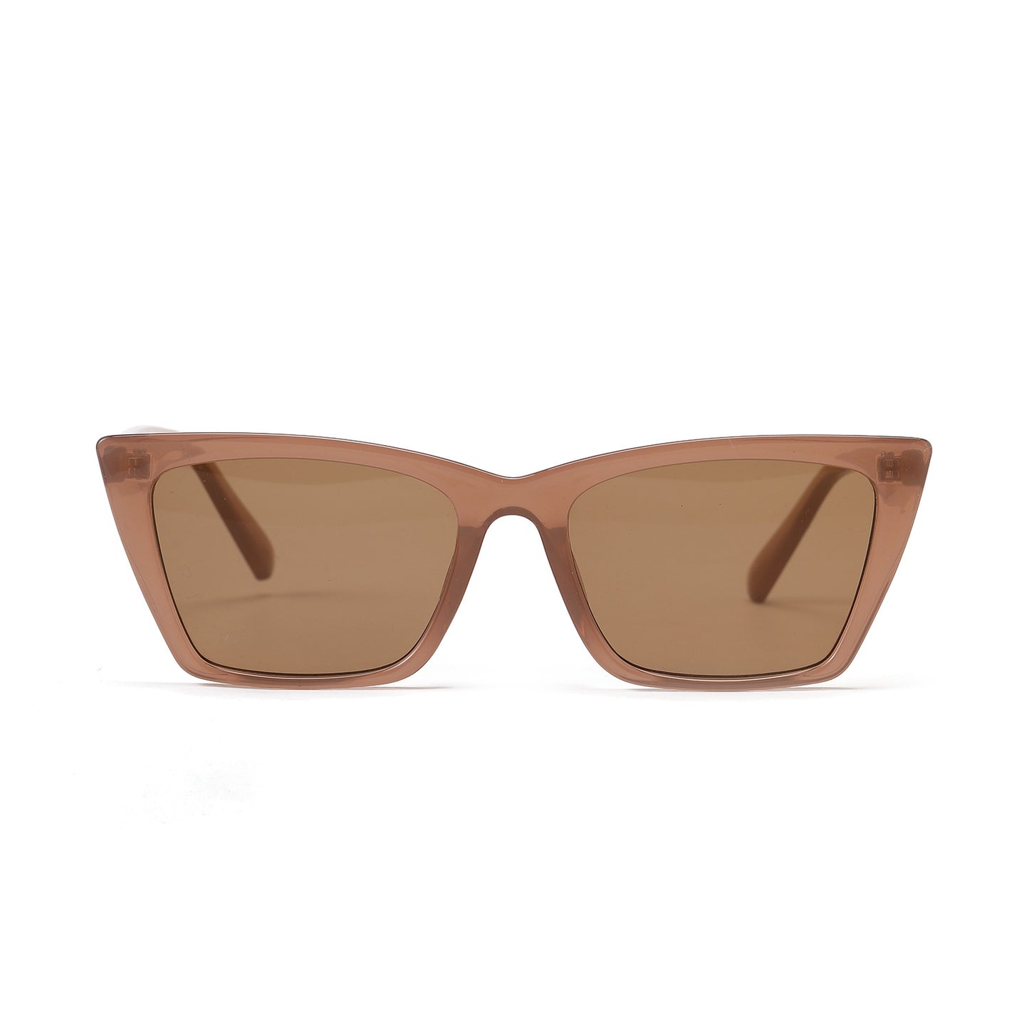 Damen Cat-Eye Sonnenbrille mit einzigartigem kantigem Rahmen Brehn