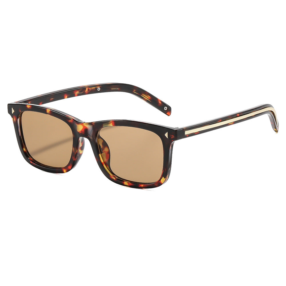 Herren Moderne Rechteckige Rahmenbrille Brehn