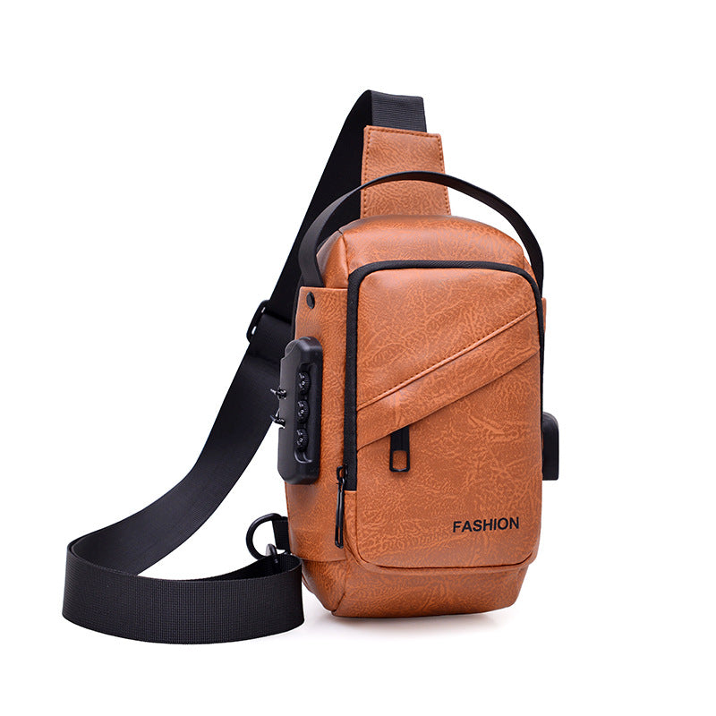 Stylische lässige Schultertasche Brehn