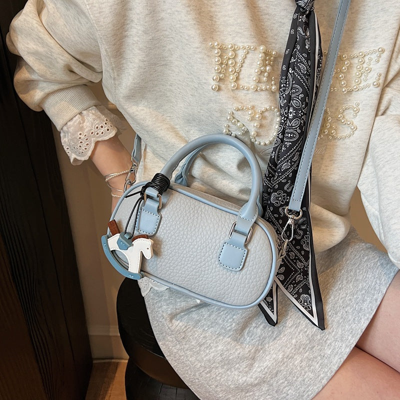 Texturierte Mini-Handtasche Brehn