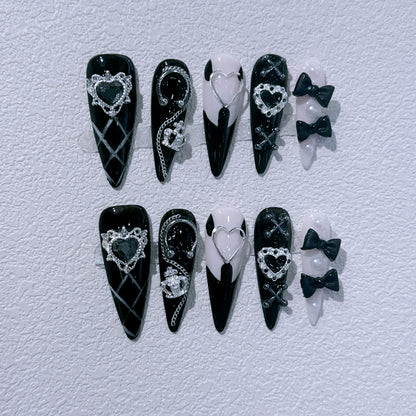 Glamouröse Nagelkunst Verlängerungen
