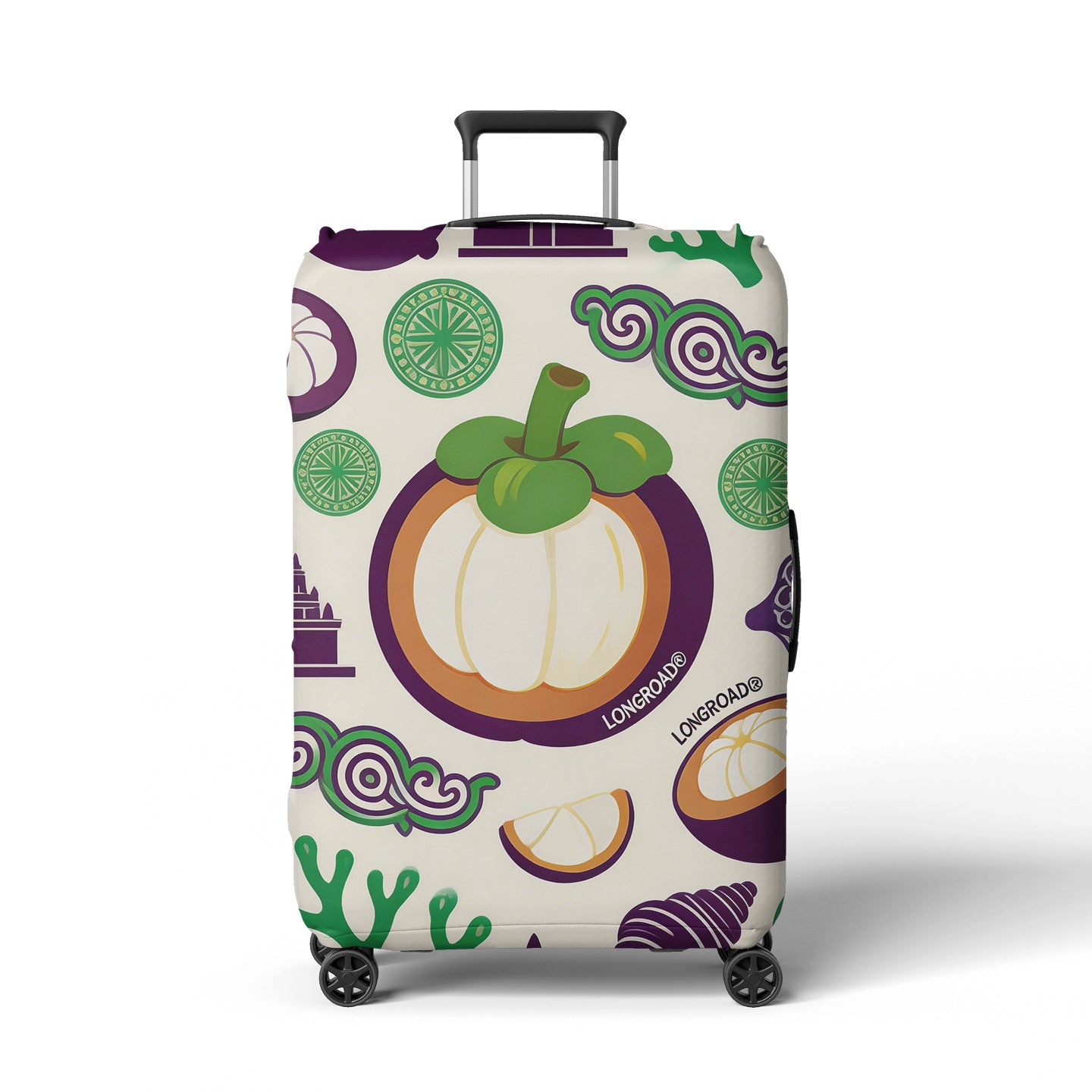 Damen Koffer-Hülle mit fröhlichem Obstdesign Brehn