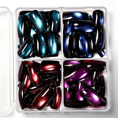 Gradient Glitter Press-On Nail Set Brehn
