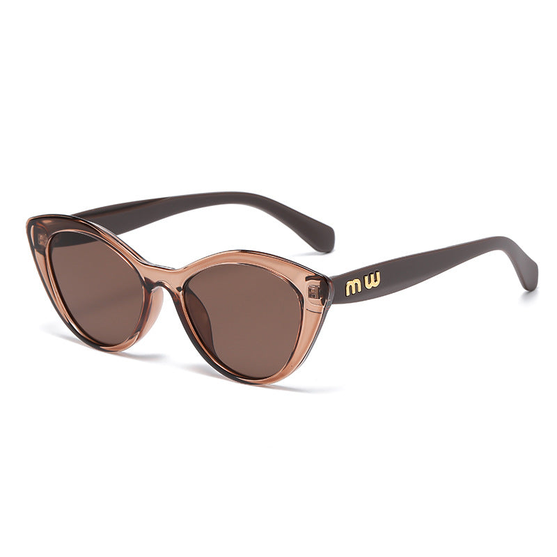 Damen modische Katzenaugen Sonnenbrille mit UV-Schutz Brehn