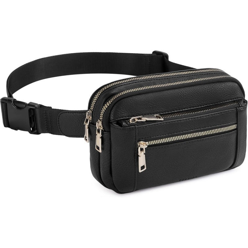 Elegante Leder Bauchtasche Brehn