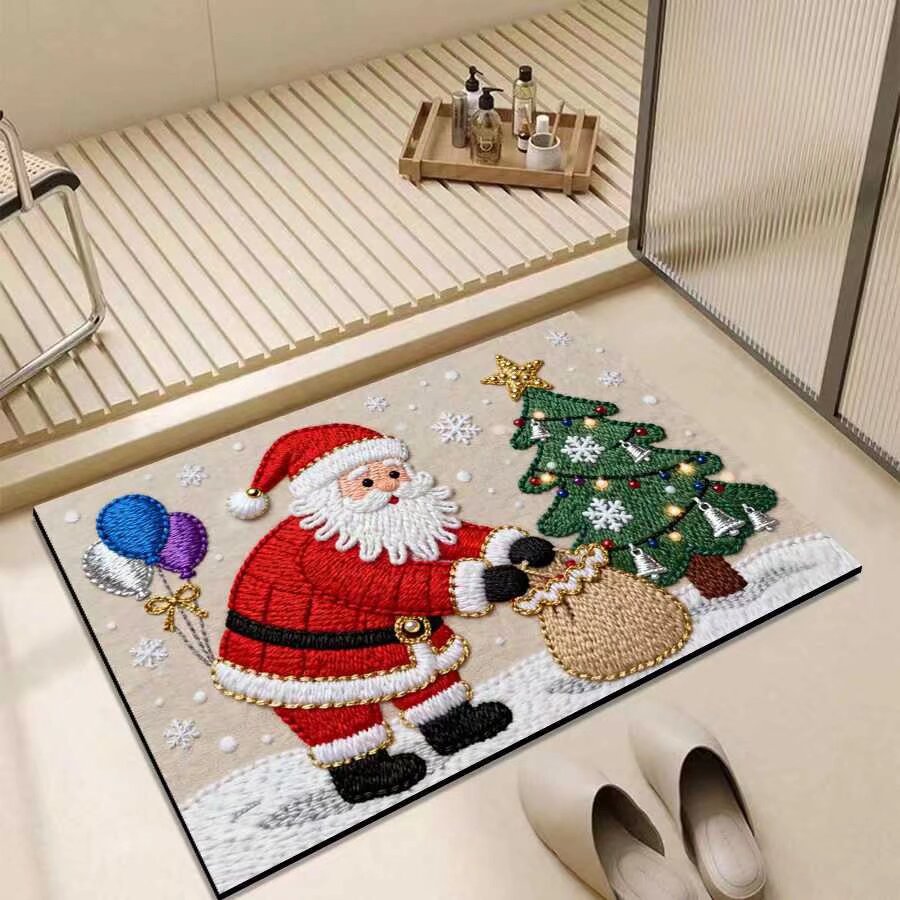 Weihnachtliches Eingangsmatte Brehn