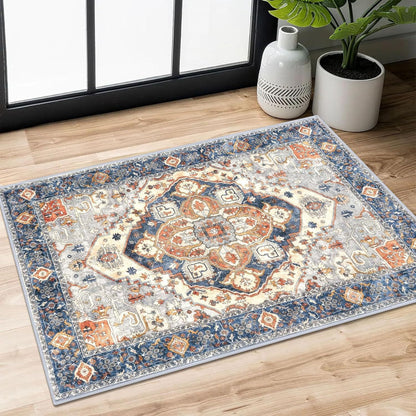 Vintage-inspirierter dekorativer Teppich