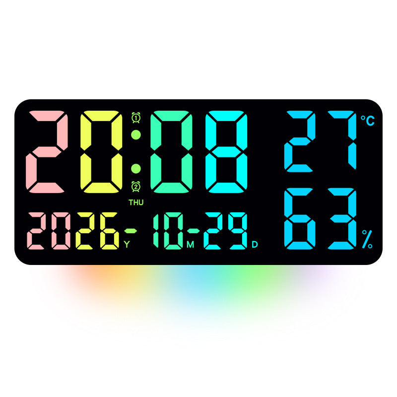 Digitaler Multifunktionswecker mit großem LED-Display Brehn