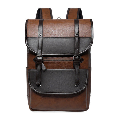 Premium Leder Laptop Rucksack Brehn