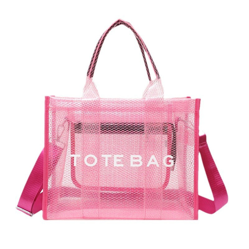 Transparente Tragetasche Brehn