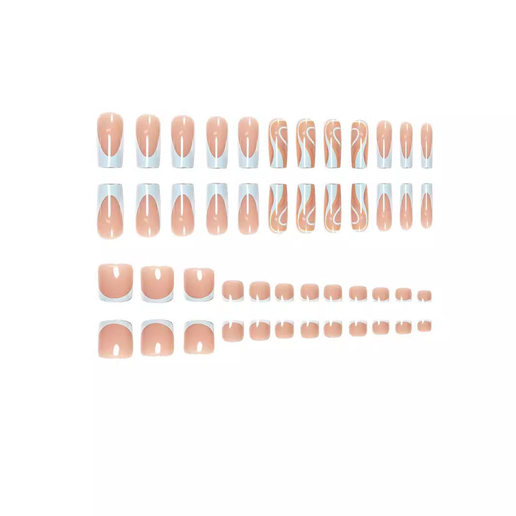 Künstlerisches Marmor Nagelkunst Set Brehn