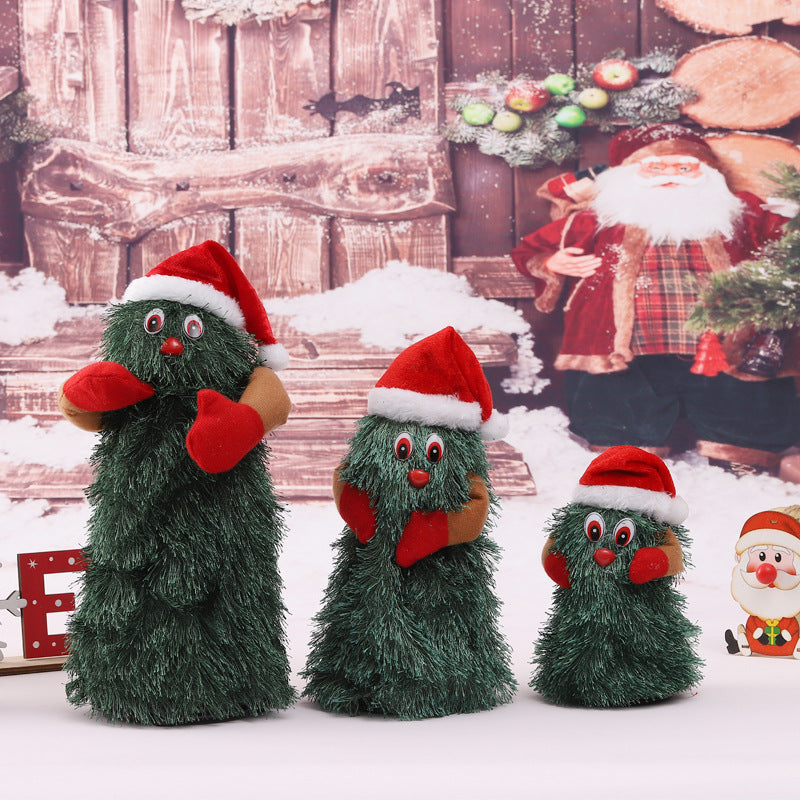 Niedliche Weihnachtsbaumfigur mit Hut Brehn
