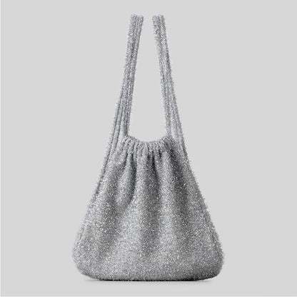 Leichte gestreifte Häkel-Tasche