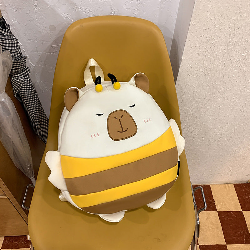 Süßer Bienen-Themen Plüsch Rucksack