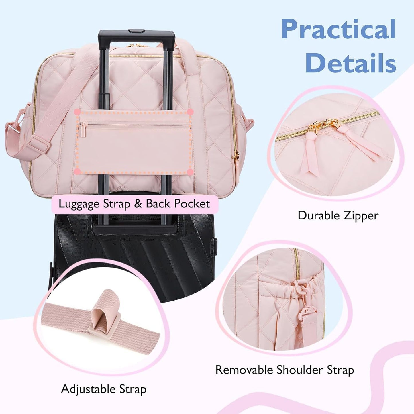 Stilvolle Quilted Handtasche Brehn