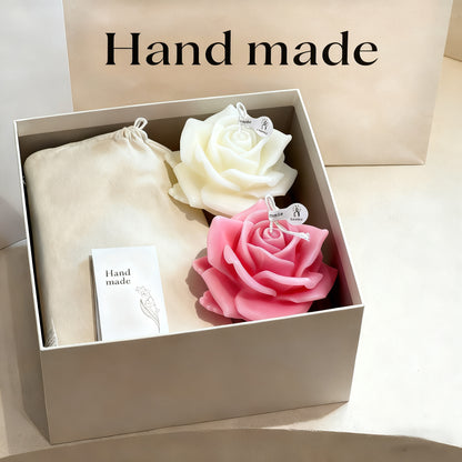 Rosenförmige Aromatherapiekerze