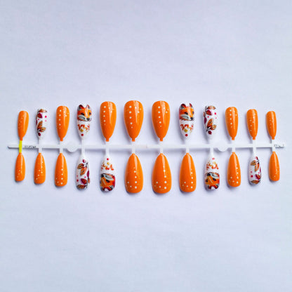 Künstlerische Fuchs-Themen Nagelkunst