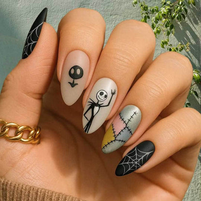 Kreatives Themen-Halloween-Nagelkunst-Set