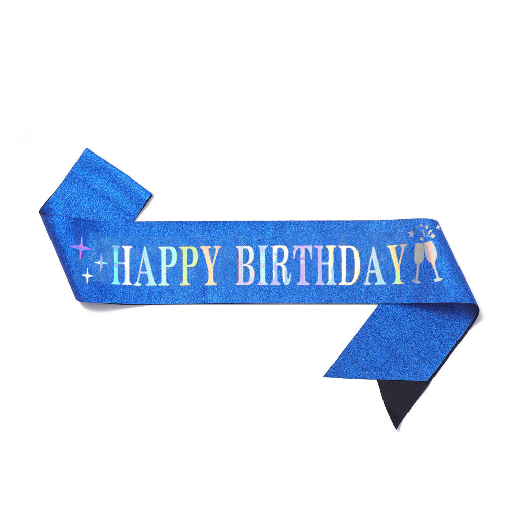 Damen Funkenkrone mit „Happy Birthday“ Schriftzug Brehn