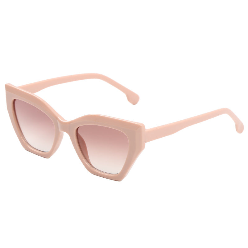 Damen Cat-Eye Sonnenbrille mit originellem Muster Brehn