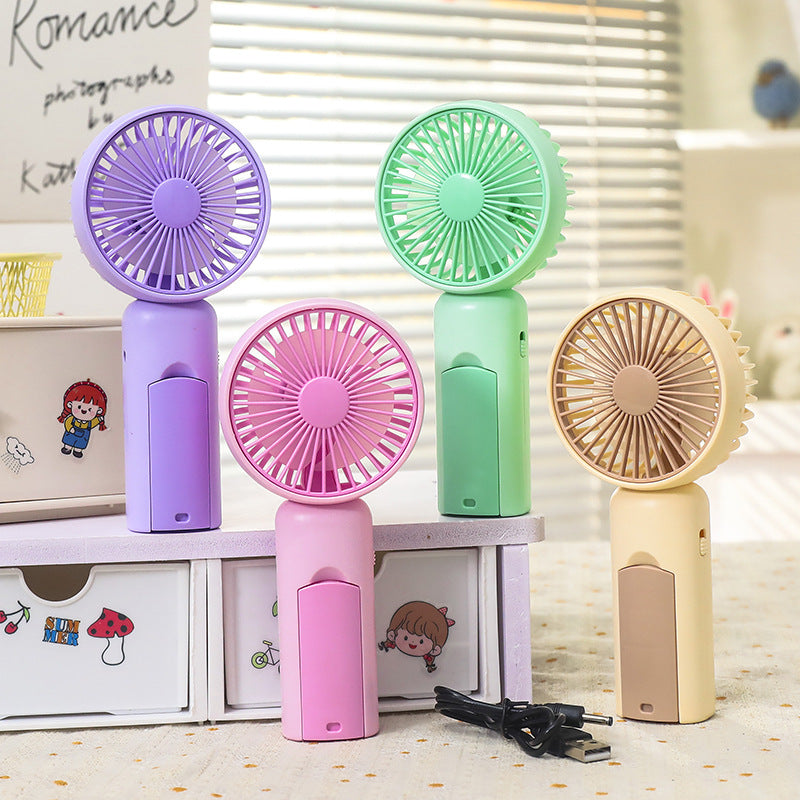 Damen Tragbarer Mini-Ventilator mit USB-Aufladung und ergonomischem Design Brehn