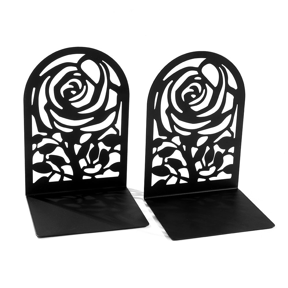 Dekorative blumeninspirierten Buchstützen