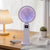 Damen Tragbarer USB-Lüfter mit LED-Display und ergonomischem Design Brehn