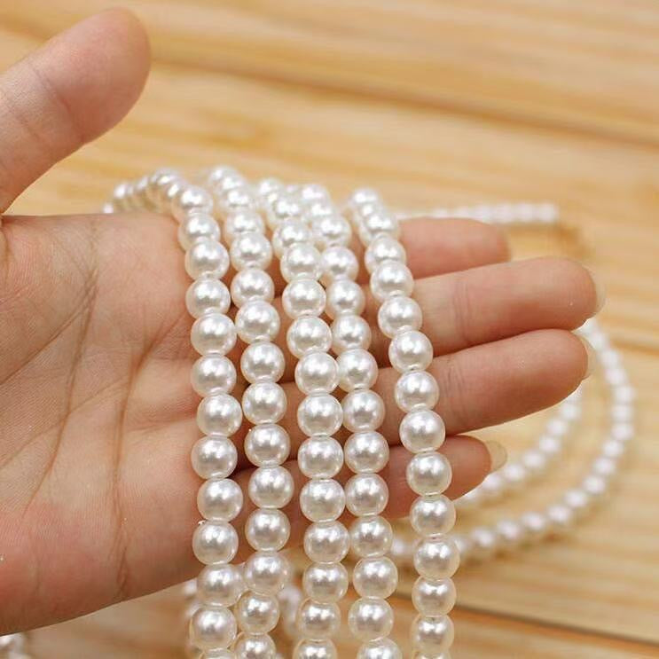 Elegante Perlenkette Brehn