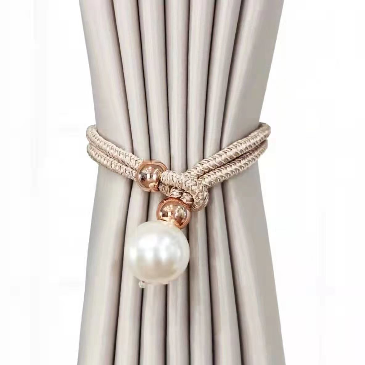 Eleganter Vorhangbinder mit Dekorativer Perle Brehn