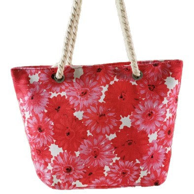 Große Blütenmuster Strandtasche Brehn