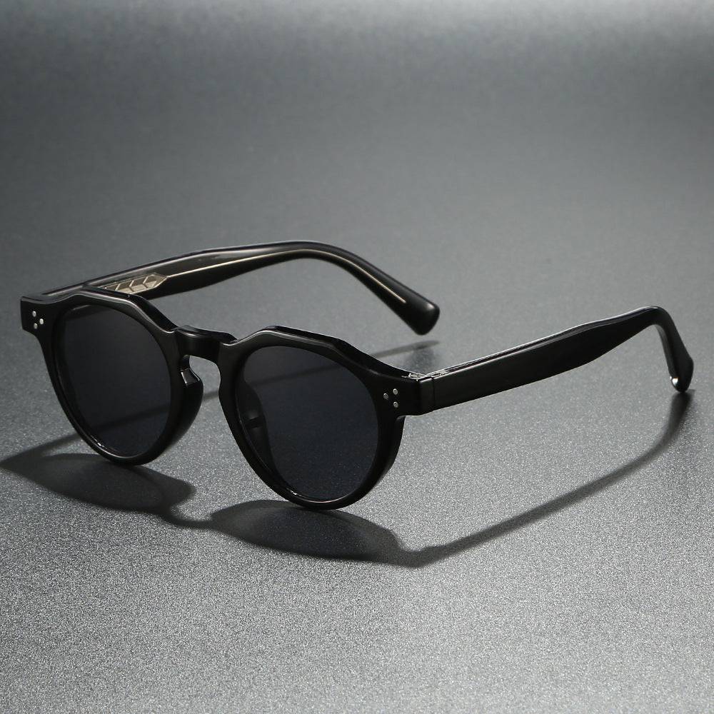 Damen Stilvolle Sonnenbrille im innovativen achteckigen Design Brehn