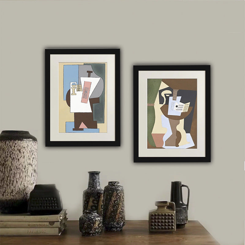 Abstrakte gerahmte Wandkunst