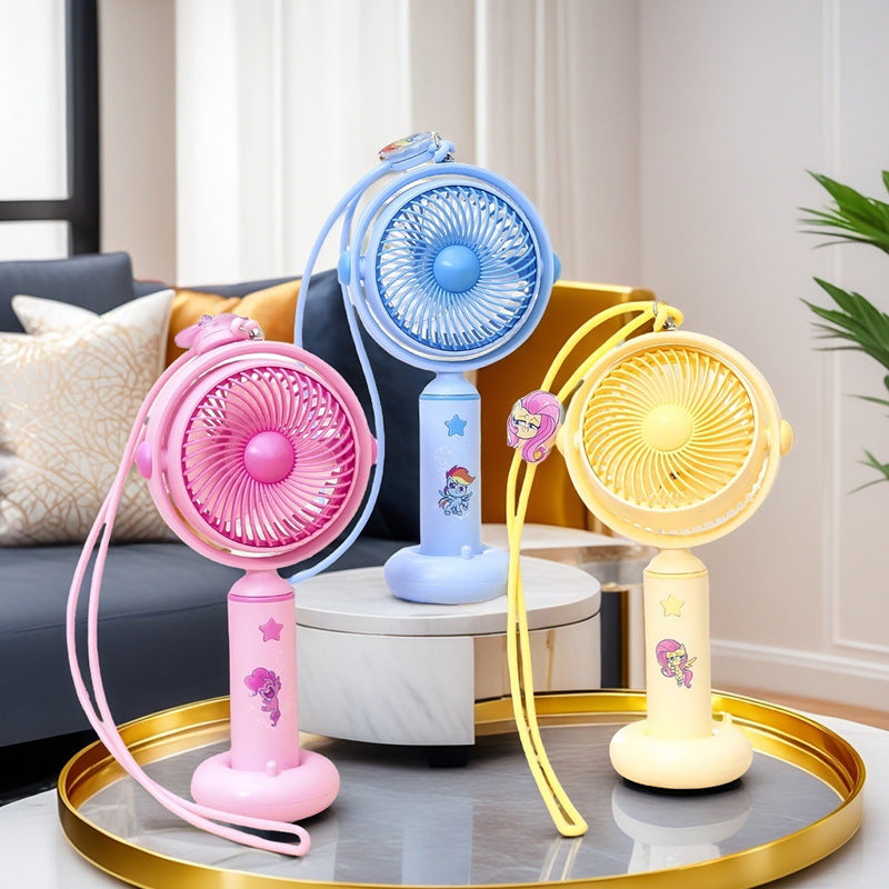 Damen Tragbarer Spielzeugventilator mit USB-Verbindung Brehn