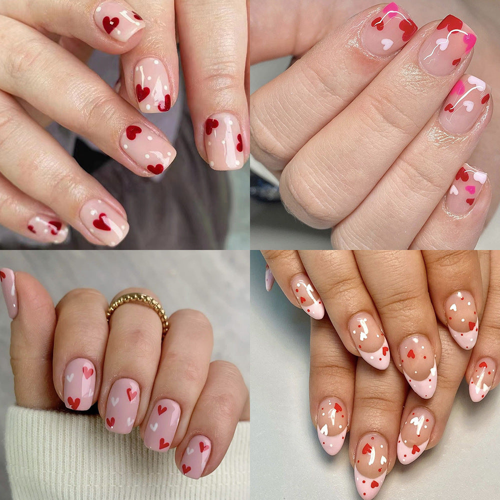 Herz-Themen-Nagelkunst-Set Brehn