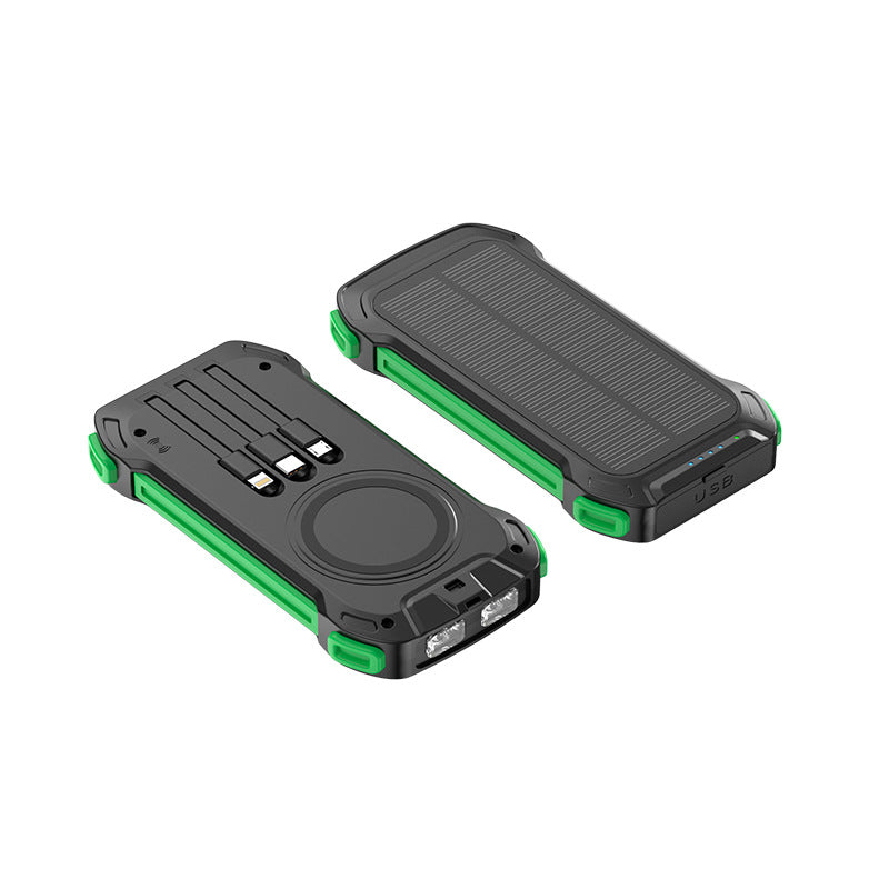 Solarbetriebene Powerbank Brehn