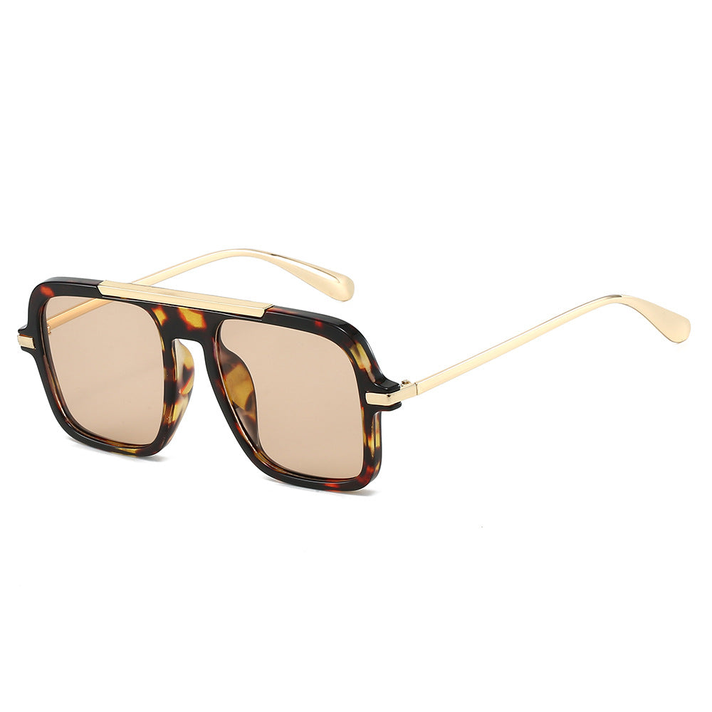 Damen modische Sonnenbrille mit angesagtem quadratischem Rahmen Brehn