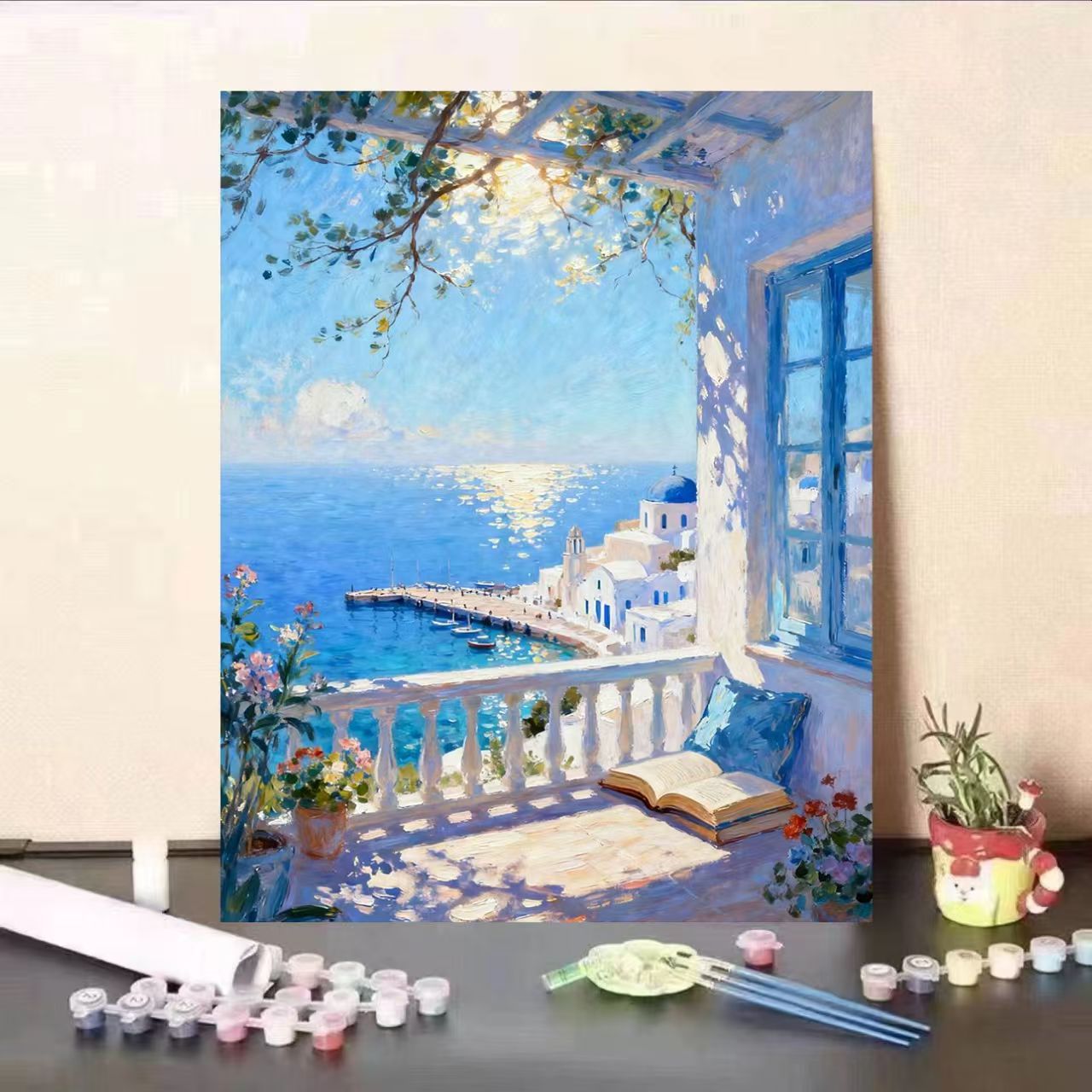 Scenic Coastal View Malen nach Zahlen Kunstset Brehn